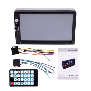 Máy Nghe Nhạc Mp5 Màn Hình Cảm Ứng 7010b 7 Inch Kết Nối Bluetooth V2.0 Cho Xe Hơi