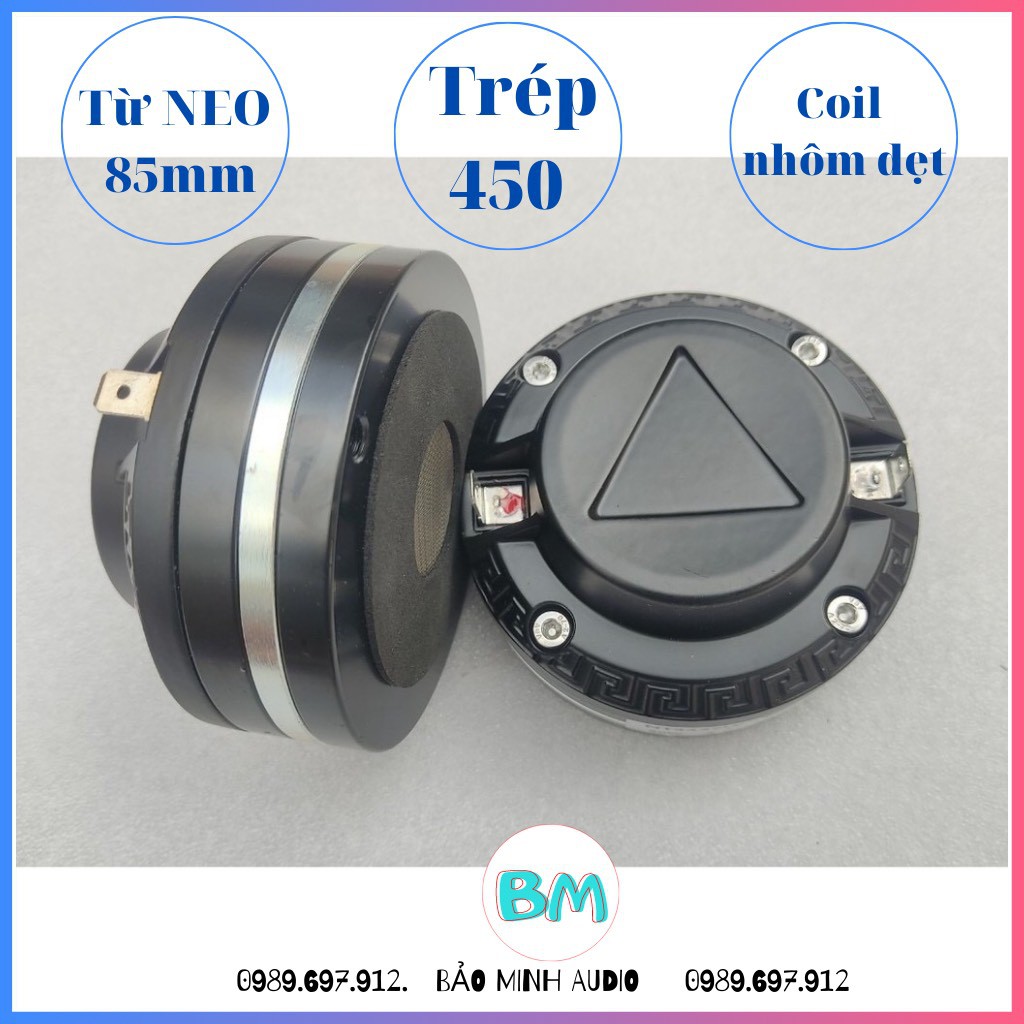 CỦ TRÉP 450 NEO HEWELL CÔN NHÔM DẸT CHẤT LƯỢNG - GIÁ 1 CỦ - LOA TREBLE RỜI - NT4432W