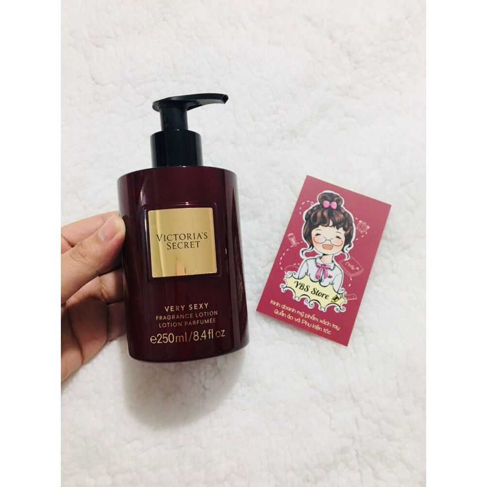 {Chuẩn Auth} {Bill Mỹ} Very Sexy Sữa Dưỡng Thể Nước Hoa Victoria's Secret Fragrance Lotion 250ml