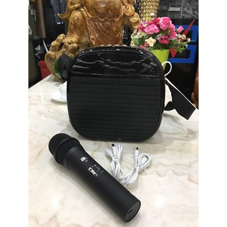 LOA BLUETOOTH KÈM MIC HÁT KARAOKE YS-A25