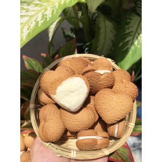 Bánh Trái Tim Kem Sữa - Giá Sỉ - 250G / 500G( lehanh giá sỉ )