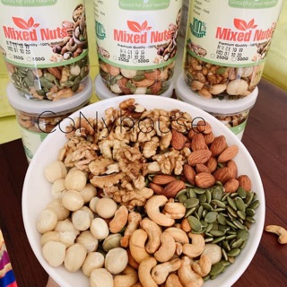 Hạt tổng hợp Mix 5 loại Hạt _ Hàng nhập khẩu chính nghạch từ mỹ 500gr