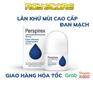 Lăn khử mùi Perspirex loại mạnh strong ngăn ngừa hôi nách, giảm mồ hôi hiệu quả 20ml