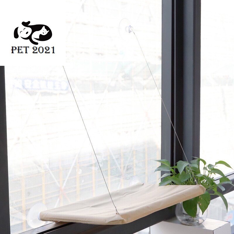 Võng Treo Cửa Sổ Kính Dành Cho Mèo Yêu