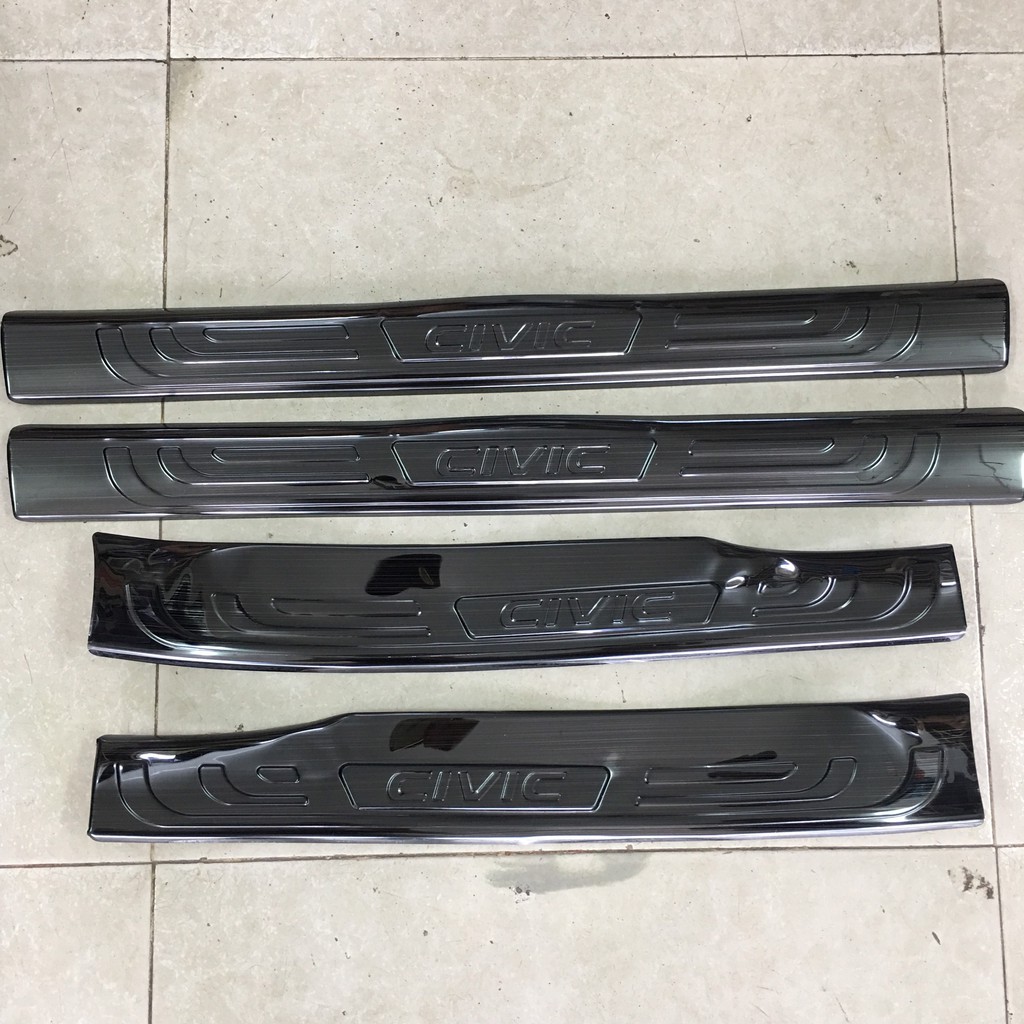 Ốp bậc trong + ngoài Titan HONDA CIVIC 2017-2021