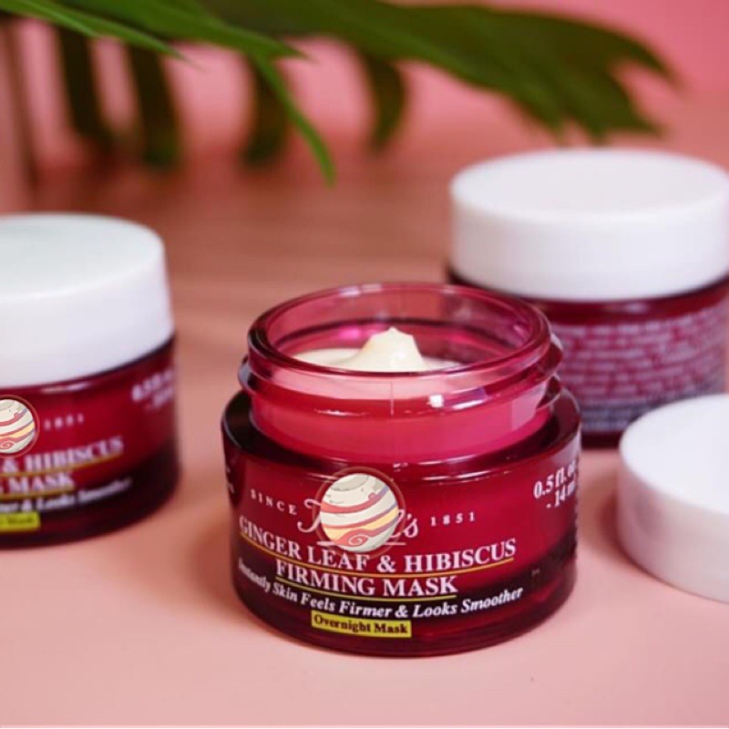 Mặt nạ Ngủ Gừng Tái Tạo Da KIEHL'S Ginger Leaf &amp; Hibiscus