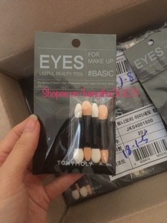 Cọ Mút Đánh Phấn Mắt 2 Đầu It's Skin Double Sponge Tip