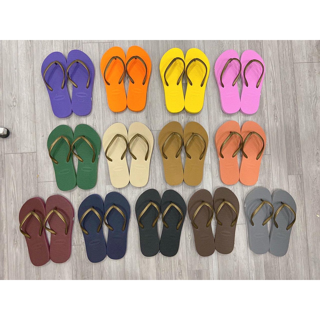 Dép havanas quai ngắn đế cao su siêu sịn 2022- CHOU SHOP