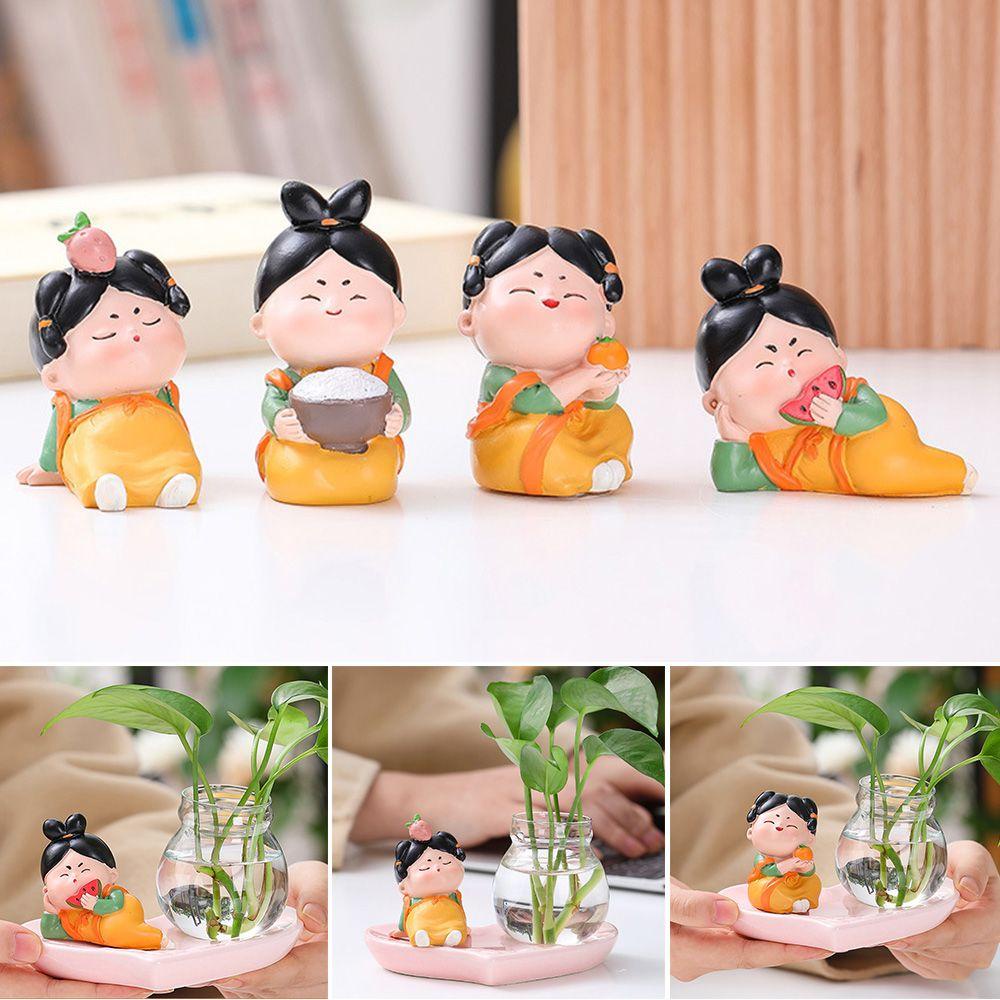 Chậu Hoa Thủy Canh Trang Trí Phòng Khách / Văn Phòng