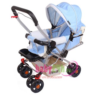 Xe đẩy 2 chiều Farlin FB889 Màu Hồng