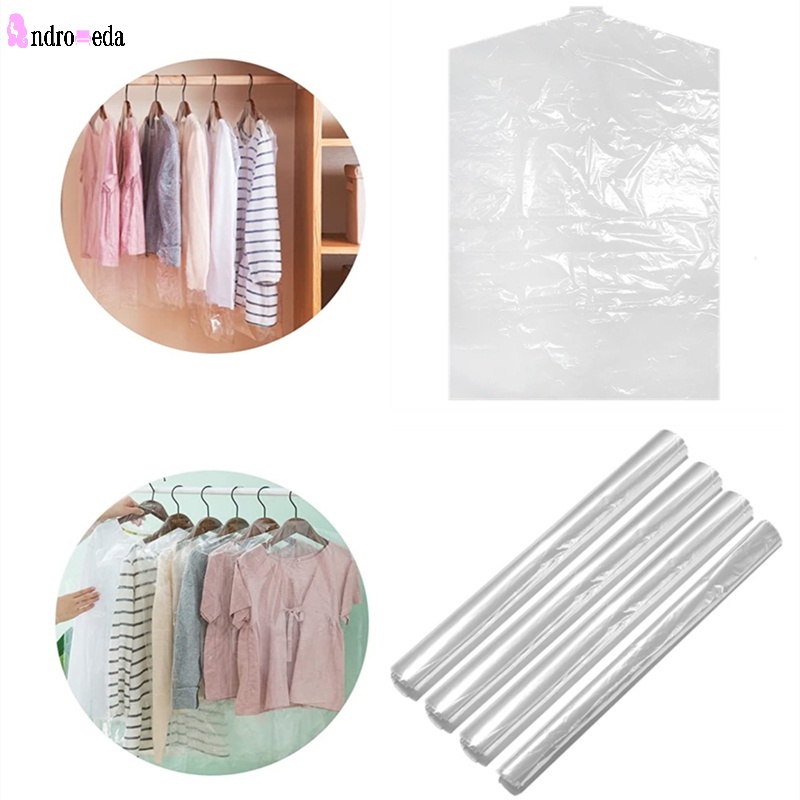 Set 50 Túi Bọc Quần Áo Chống Bụi Tiết Kiệm Không Gian Tiện Dụng