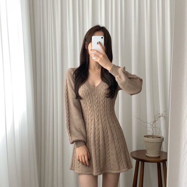 Váy Len Thừng Siêu Yêu ❤️❤️[RẺ VÔ ĐỊCH]❤️❤️ Siêu Sexy, Chất Siêu Đẹp | BigBuy360 - bigbuy360.vn