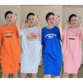 ĐẦM THUN SUÔNG FORM RỘNG (KÈM VIDEO HÌNH THẬT)