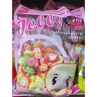 Kẹo dẻo thái Jelly cuộn 500g