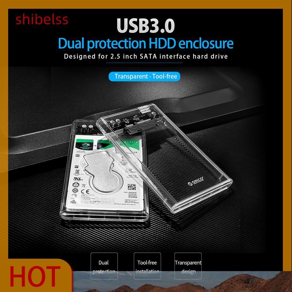 Hộp Đựng Ổ Cứng Ngoài Shibelss Orico 2.5in Sata Usb 3.0 Hdd Ốp | BigBuy360 - bigbuy360.vn