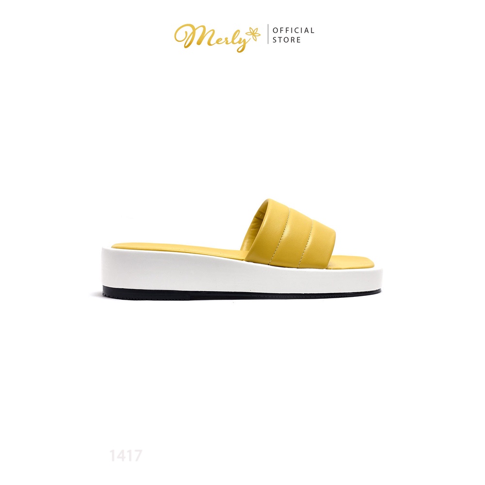 Dép đế bánh mì quai ngang Merly 1417