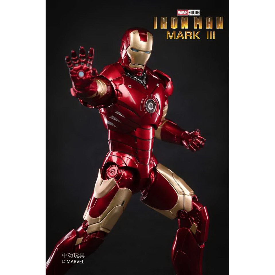 [Hàng có sẵn] Mô hình chính hãng Zdtoys: Iron man Mk3