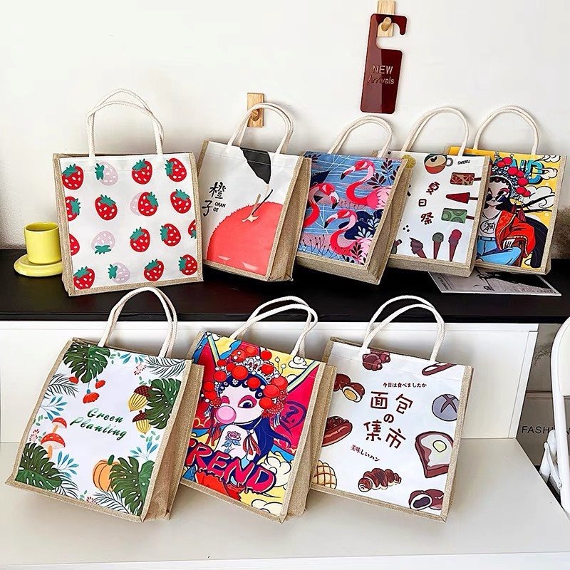 Túi cói túi tote mini đi biển nữ đẹp đi chơi thời trang dễ thương cute phong cách vintage