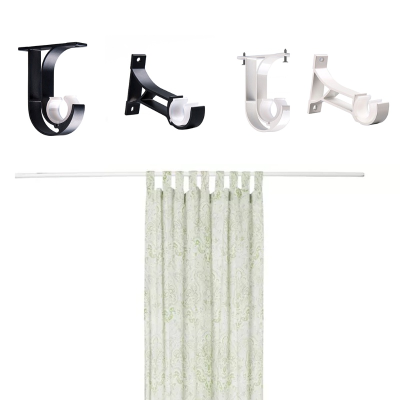 Bộ 2 Giá Đỡ Treo Rèm Cửa Sổ 1 inches