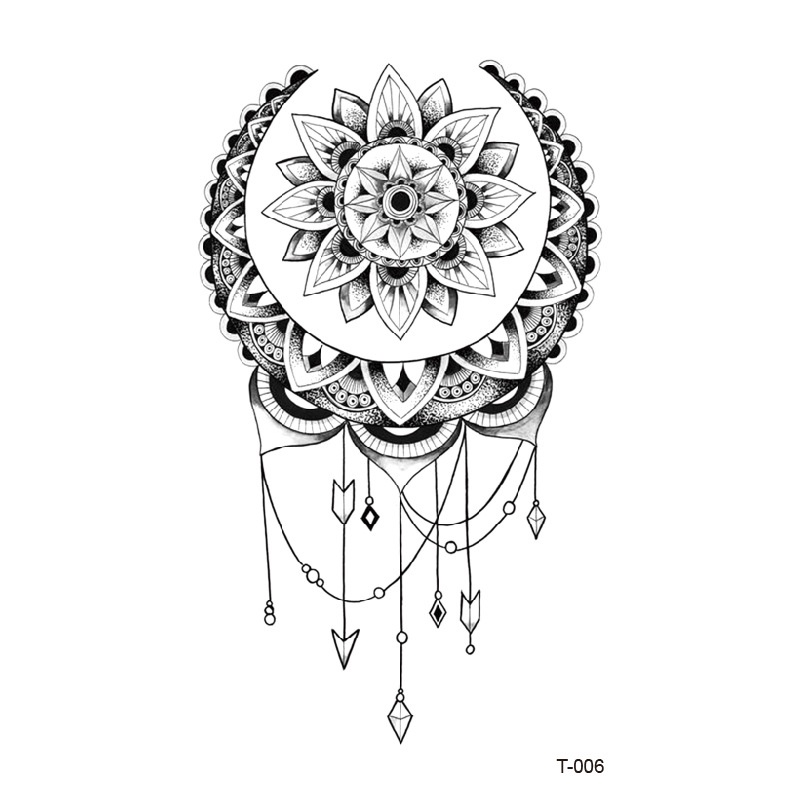 Hình Xăm Dán Tạm Thời Chống Nước Lâu Trôi 2 Tuần; 10Cmx6Cm; Hình Xăm Tạm Thời; 15 Ngày040