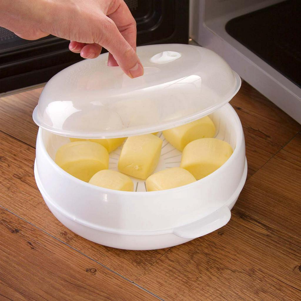 Hộp hấp JUJIAJIA hỗ trợ hấp thực phẩm trong lò nướng dụng cụ nhà bếp tiện dụng