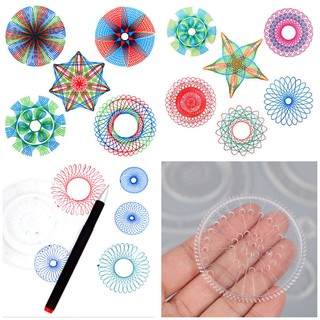 Bộ vẽ Họa tiết Spirograph Ideashop