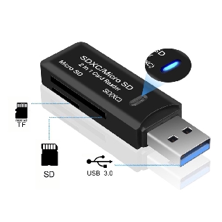 Đầu đọc thẻ nhớ Micro SD SD cổng USB 3.0 , 2.0