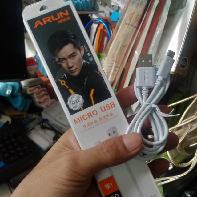 Dây sạc ARUN chính hãng đầu Micro USB !!!