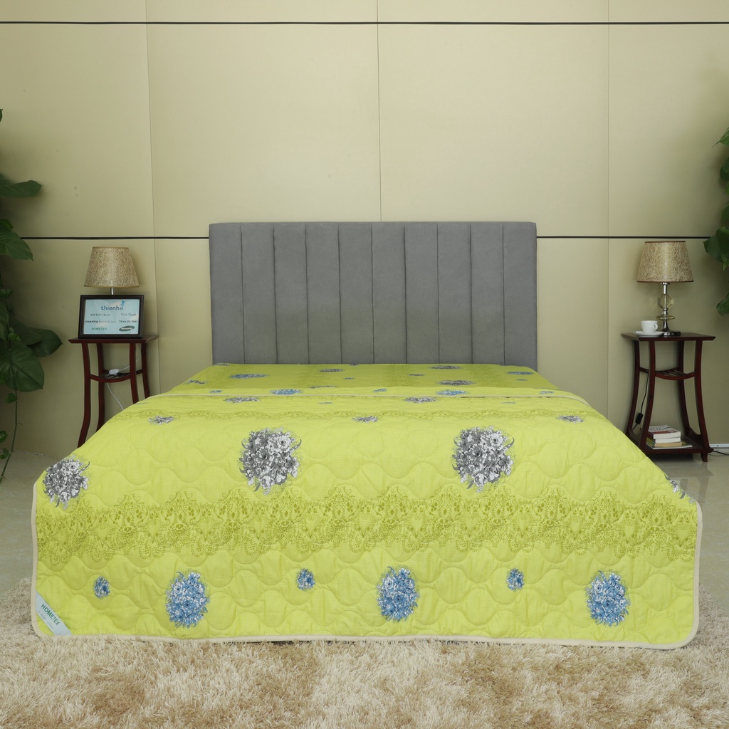 Chăn chần gòn cotton hoa Hometex