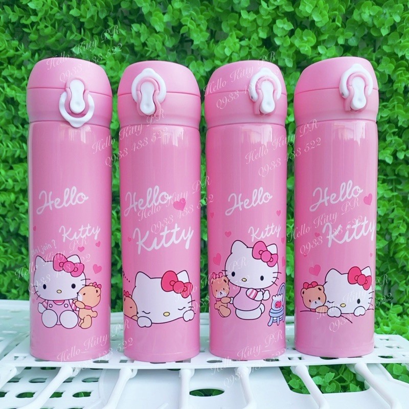 Bình giữ nhiệt cao cấp Hello Kitty Doremon Doraemon