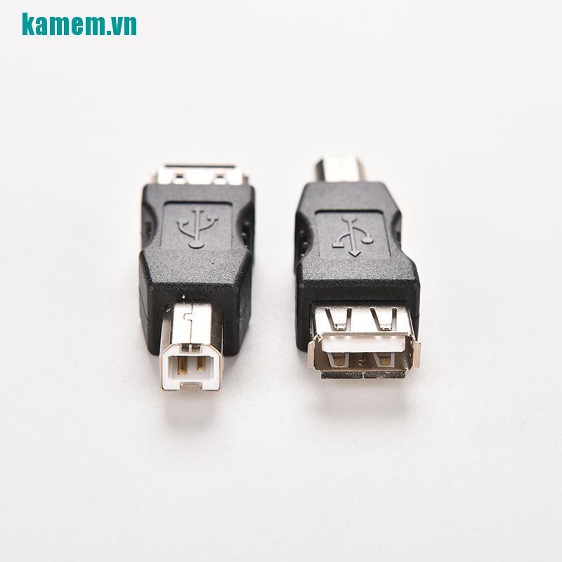 Bộ 2 đầu nối điều hợp ổ USB loại A sang đầu USB loại B