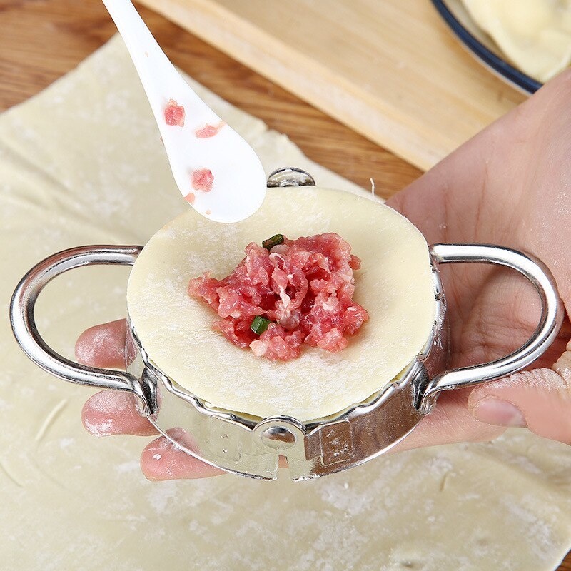 Khuôn Làm Bánh Xếp Tiện Lợi Bằng Thép Không Gỉ