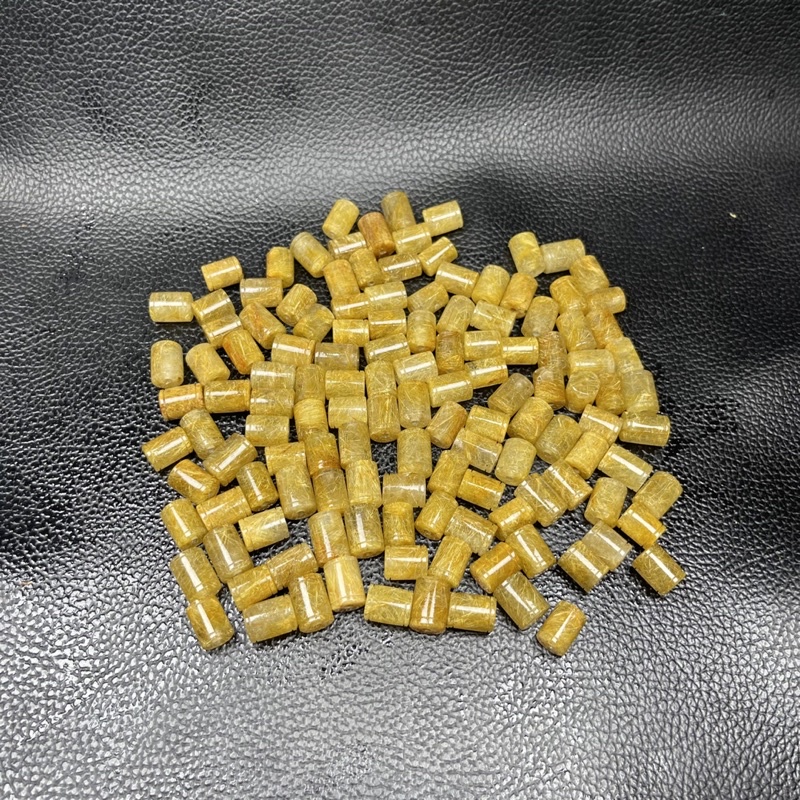 Lu TA tóc vàng VIP - Dùng mix vòng tay, tết dây, vòng đá, dây cáp ☯ Mệnh Kim,Thổ ☯ Hộ Thân, Bình An, Tài Lộc, May Mắn,