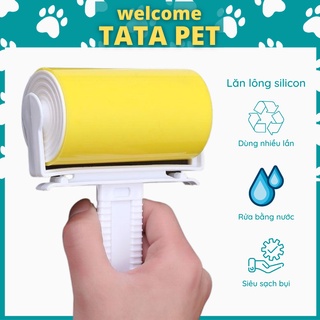 Cây Lăn lông silicon - Cây Lăn Bụi Quần Áo, Sofa, Dép Lông - Cây Lăn Bụi Lông Động Vật, Vải bụi Dạng Gel