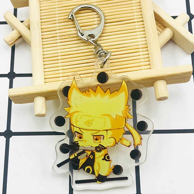 Attract Móc khóa bằng nhựa hình Naruto HD