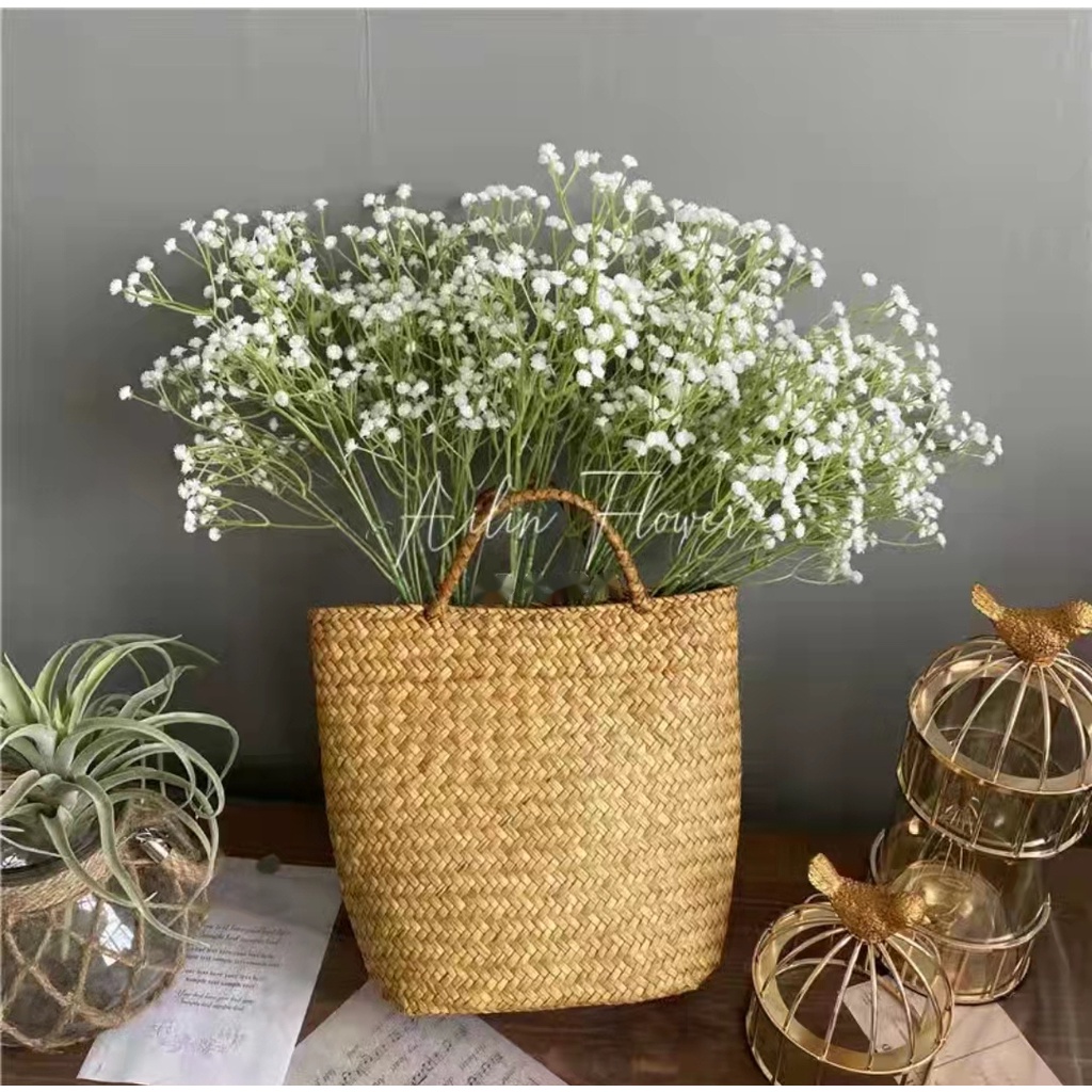Bó hoa gypsophila nhân tạo xinh xắn dùng trang trí tiệc cưới