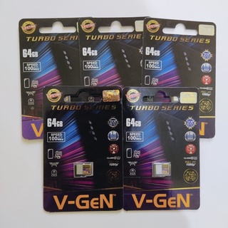 Micro SD V-GeN Turbo 8GB 16GB, 32GB, 64GB, 128GB, NA