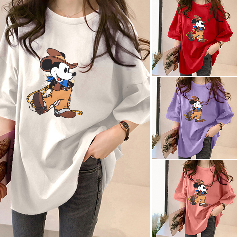 NRVP Áo thun nữ cổ tròn ngắn tay thời trang hè 2021