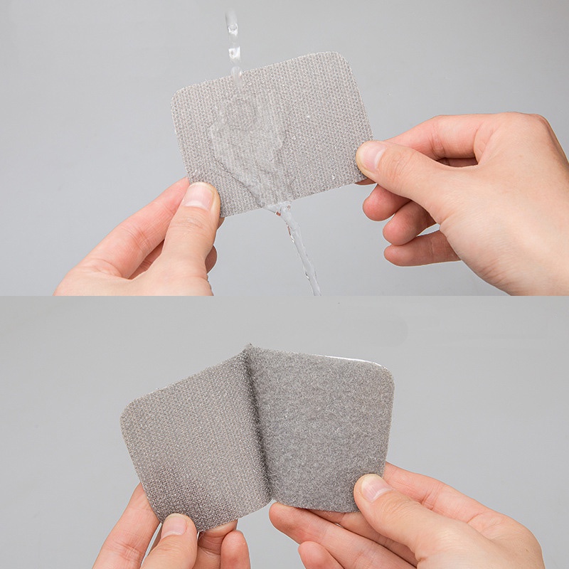 [10 Pairs Bed Sheet Sofa Cushion Fixer] [Quilt Anti-slip Velcro] [Invisible Non-marking Needle-free Carpet Fixing Patch]