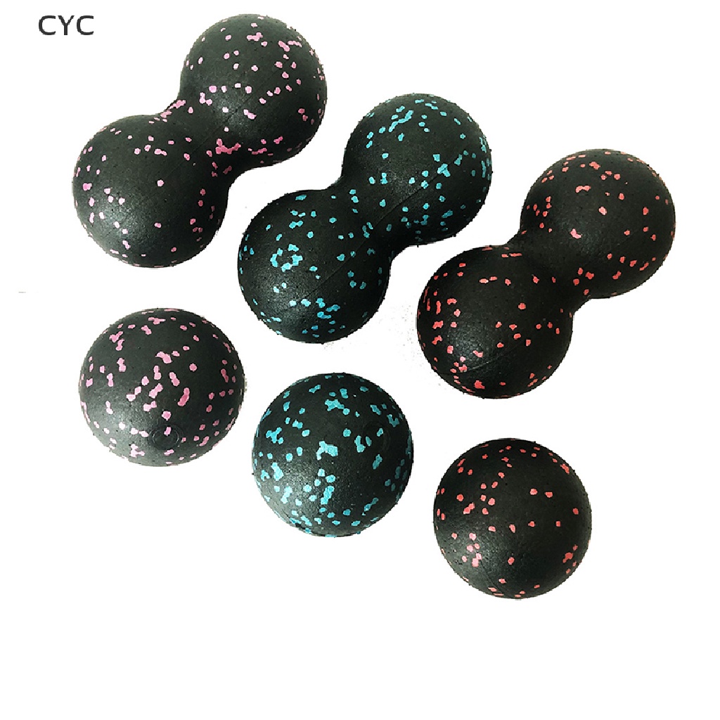 CYC 1PC Peanut Massage Ball EPP Massage Ball Fascia Roller Pilates Yoga CY
