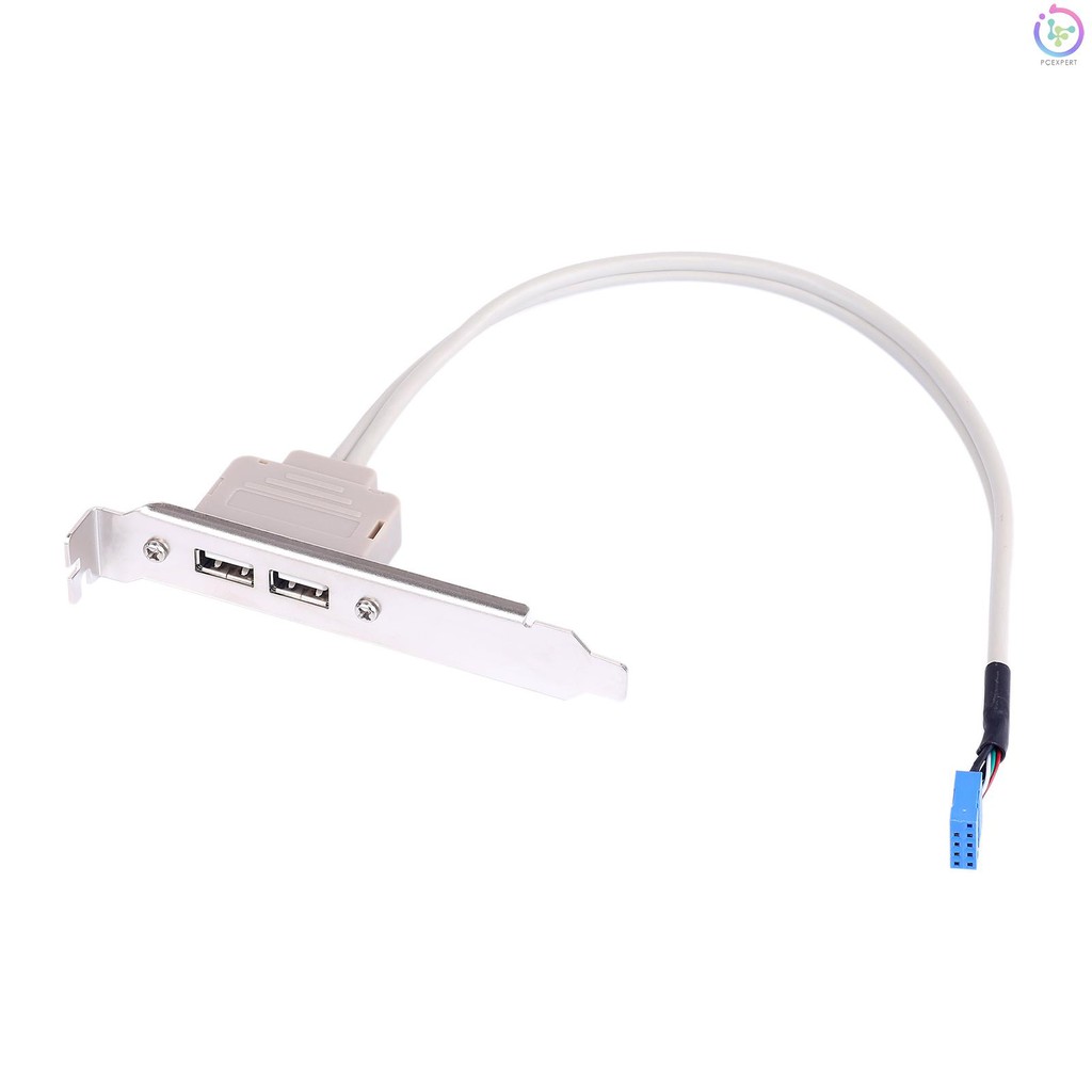 Cáp mở rộng 2 cổng USB2.0 sang 9Pin chất lượng cao | WebRaoVat - webraovat.net.vn