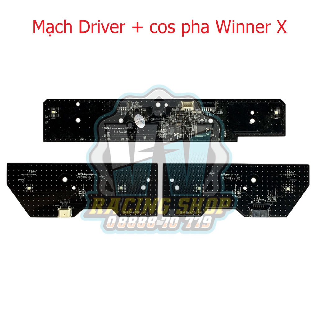 Mạch Đèn Led Cos Pha Và Mạch Driver Zin Winner X