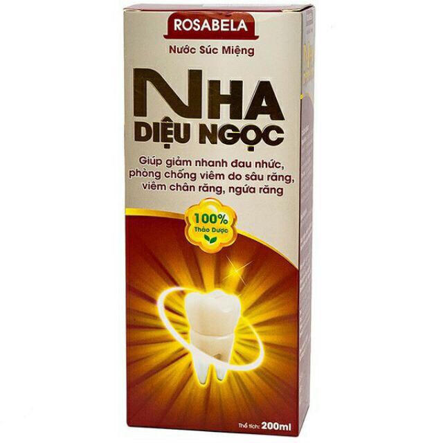 Nha Diệu Ngọc - Nước súc miệng giảm nhanh đau nhức răng, an toàn từ thảo dược thiên nhiên