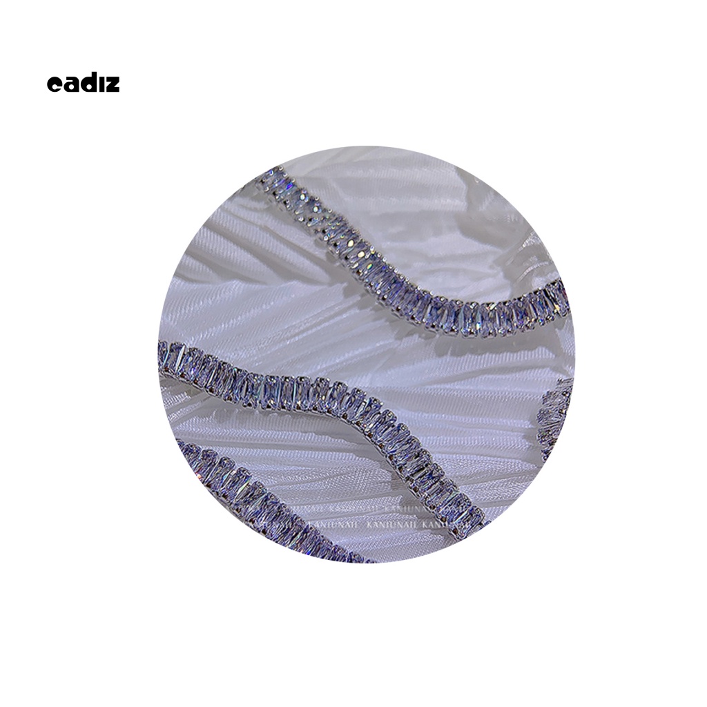 Dây Xích 3D Đính Đá Zircon Màu Sắc Tươi Sáng Trang Trí Móng Tay