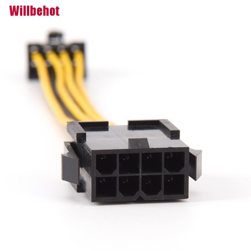 [Willbehot] Pci-E 8Pin Male To 8Pin Female Pci Express Power Extension Cable Fr Video Card [Hot]