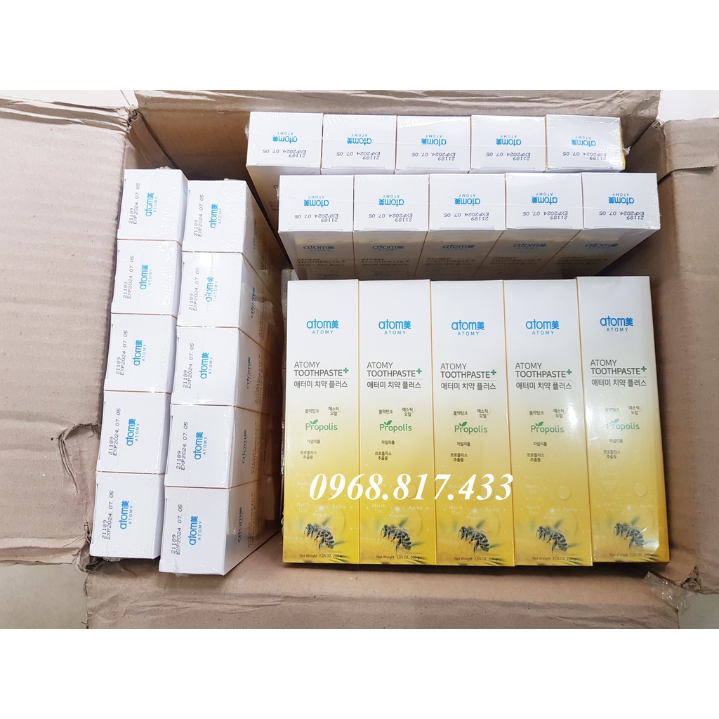 Kem đánh răng keo ong ATM Toothpaste Hàn Quốc 200g