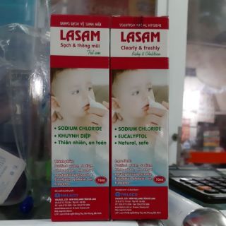 Dung dịch vệ sinh mũi LASAM