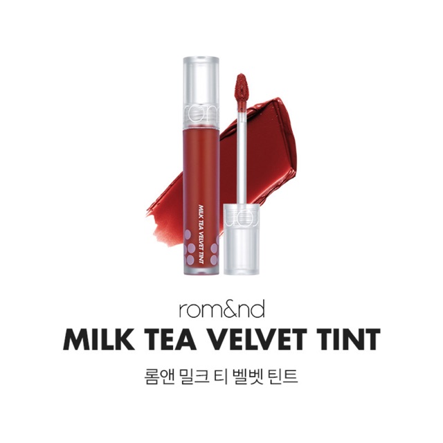 [NEW] Son kem Romand Milk Tea Velvet Tint | Thế Giới Skin Care