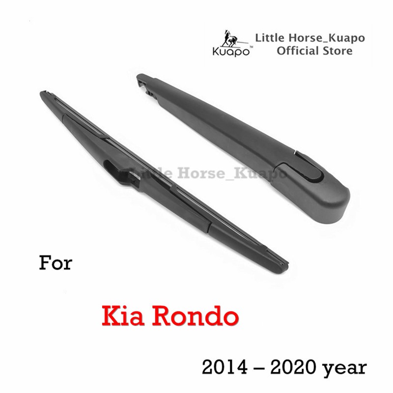 Bộ gạt mưa sau ô tô hiệu Kuapo dành cho Kia Rondo đời 2014 đến 2020 (thân gạt mưa sau + lưỡi gạt nước sau) bộ gạt nước sau kia rondo
