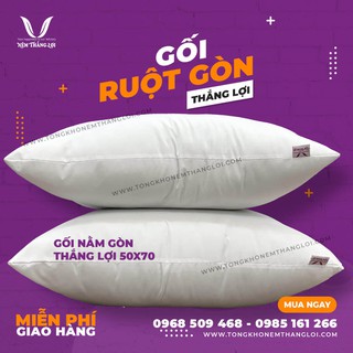Gối ruột gòn lớn 50x70